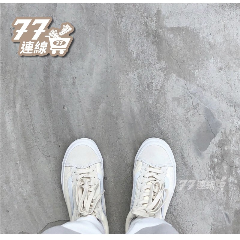 Vans Style 36 Decon SF 奶白 米白 白色 全白 低筒 休閒 帆布鞋 麂皮 男鞋 女鞋 情侶鞋-細節圖7