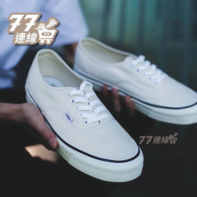 Vans authentic 基本款 厚底 一般底 黑白 阿先 美式 增高 棋盤格 黑 滑板鞋 白-細節圖4