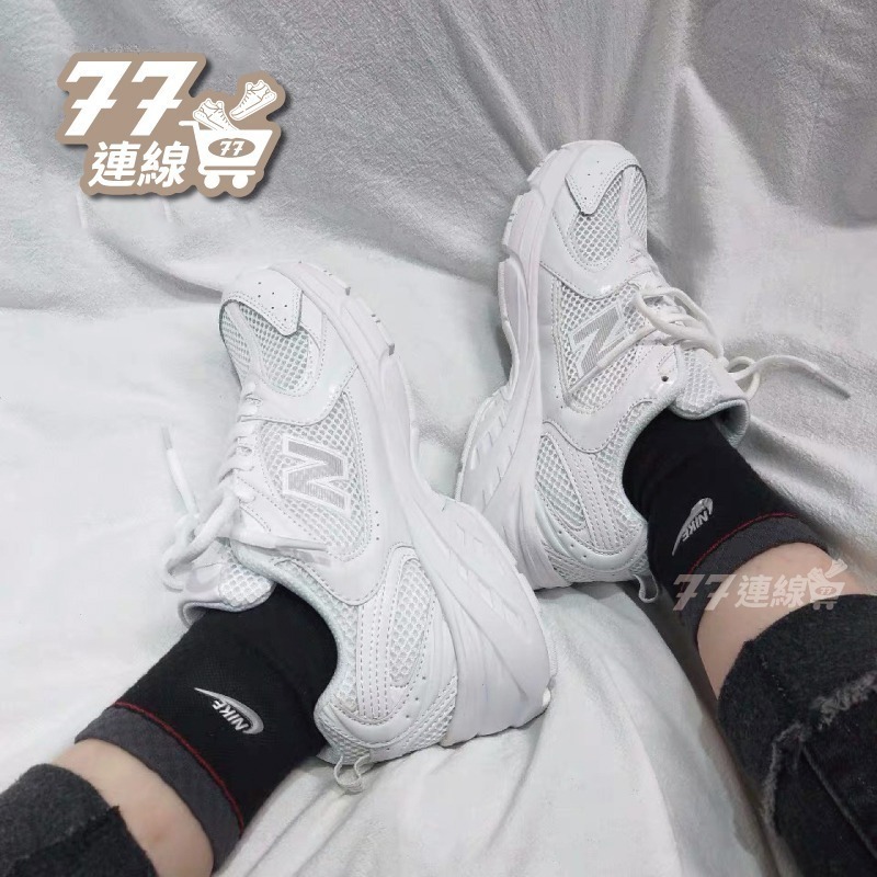 NEW BALANCE 530 NB530 白銀 白銀藍 全白 全黑 運動 MR530SG SH KA-細節圖6