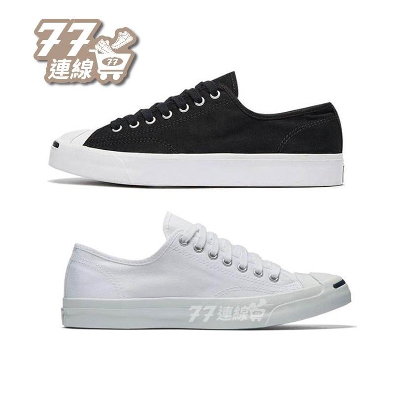 CONVERSE JACK PURCELL 基本款 開口笑 白色 灰色 帆布鞋 藍標 男女款 休閒板鞋 經典 百搭-細節圖2