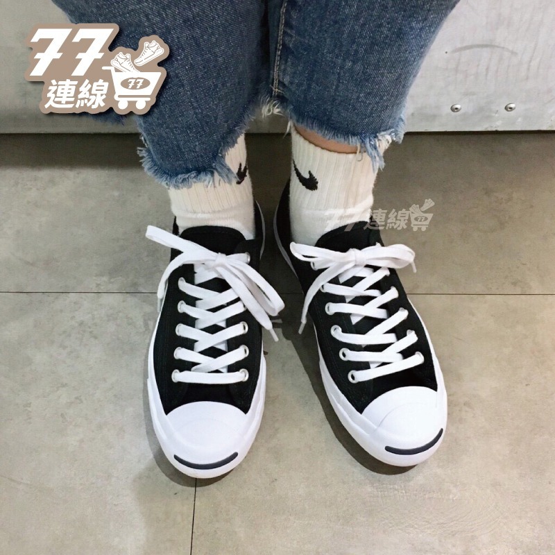 CONVERSE JACK PURCELL 基本款 開口笑 白色 灰色 帆布鞋 藍標 男女款 休閒板鞋 經典 百搭-細節圖7