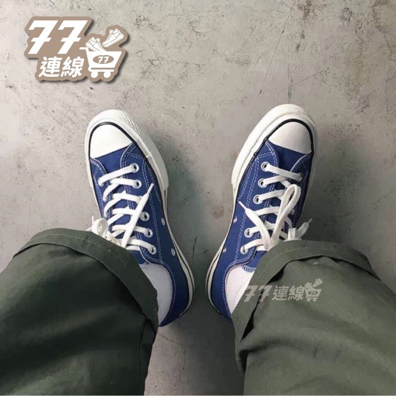 CONVERSE All Star 70 海軍藍 三星 1970 低筒 高筒 帆布鞋 男女鞋 162055C-細節圖7