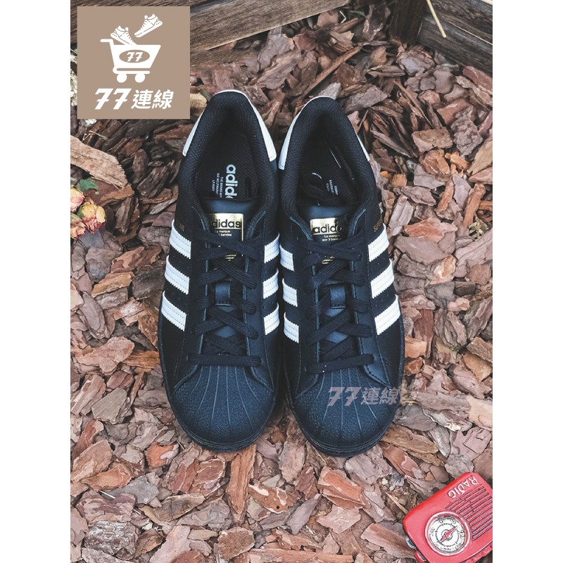 ADIDAS SUPERSTAR 貝殼頭 愛迪達 三葉草 黑白 復古 Y2K 男女鞋 運動 EG4959-細節圖3