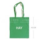 全現貨12H  HAY Tote Bag 正品🇩🇰logo藍色購物袋 綠色限定款帆布袋㆐LOSO㆐旅行袋大容量出國-規格圖6