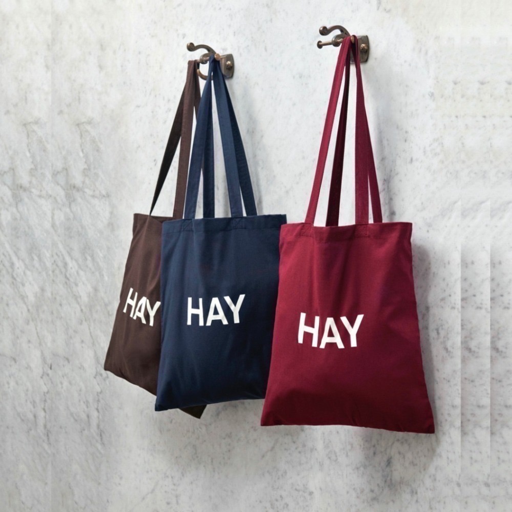 現貨｜HAY Tote Bag 正品🇩🇰 2023新色帆布袋 購物袋㆐新品折扣㆐LOSO生活㆐旅行袋大容量出國-細節圖5