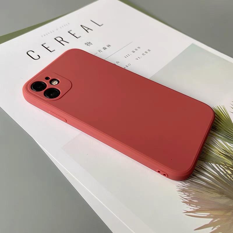 iPhone 手機殼 現貨質感炸美~純色手機殼防摔殼適用iphone14/13/12/11/78P/XR/SE3 手機殼-細節圖5