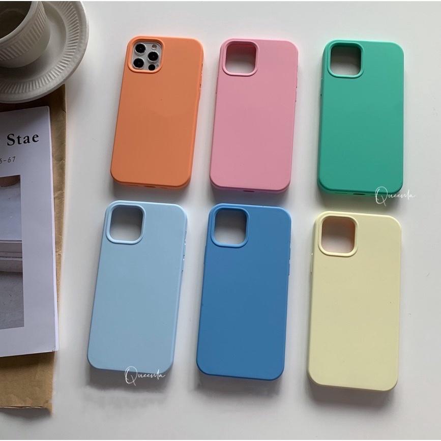 iPhone13系列 手機殼 蘋果13 14 PROMAX 經典直邊液態矽膠手機殼 全包防摔素色簡約保護套-細節圖6