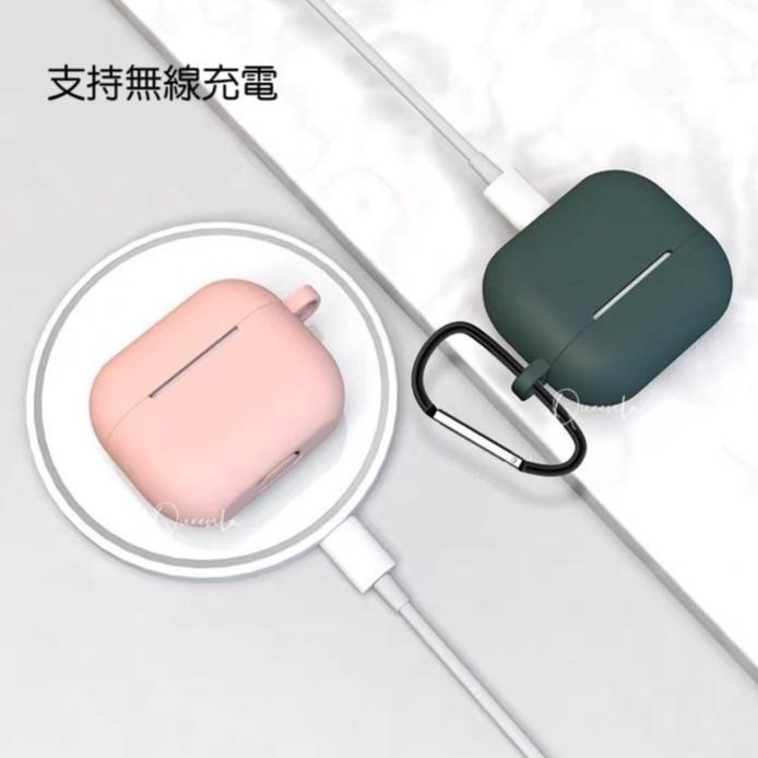 AirPods 3代 🧸平底厚款🧸 保護套客製保護套  airpods 3代 保護套 合金英文配件 耳機保護套 ♥️-細節圖2