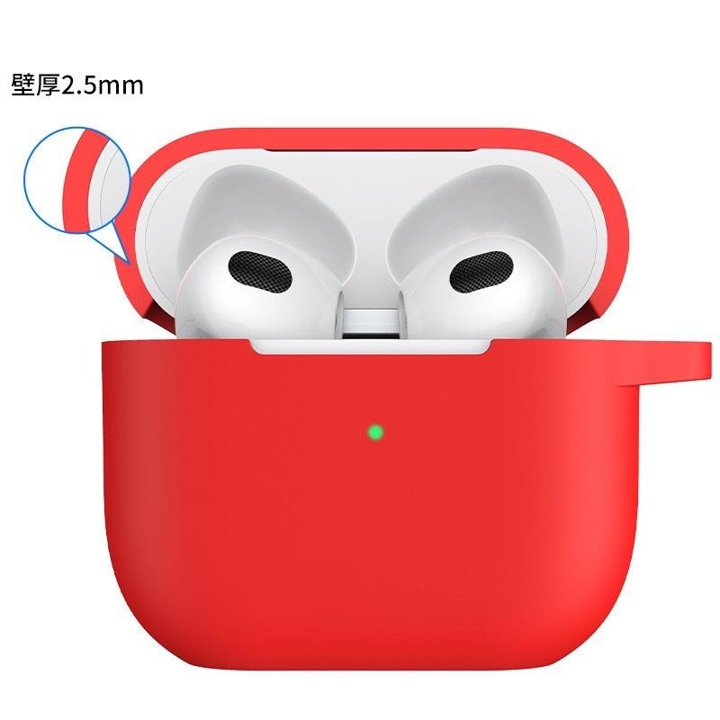 AirPods 3代 🧸平底厚款🧸 保護套客製保護套  airpods 3代 保護套 合金英文配件 耳機保護套 ♥️-細節圖5