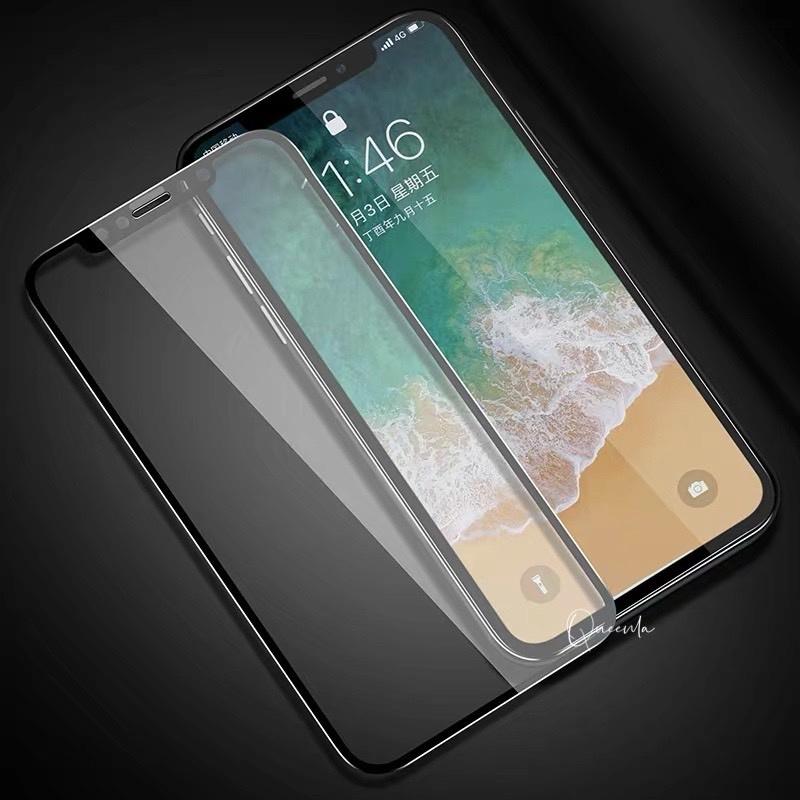 超曲面滿版保護貼 20D玻璃貼 適用iPhone 13 12 11 XR系列 9H鋼化玻璃貼 iphone保護貼現貨～-細節圖2