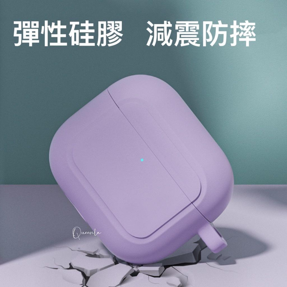 AirPods 3代 條紋簡約純色系 客製保護套 🧸  airpods 3代 保護套 合金英文配件 耳機保護套 ♥️-細節圖5