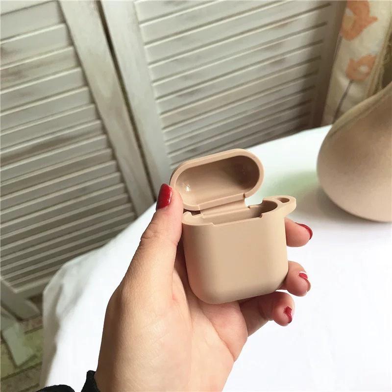 AirPods1 /2 代 🧸平底加厚款🧸 客製保護套   airpods保護套 合金英文耳機保護套 ♥️-細節圖3