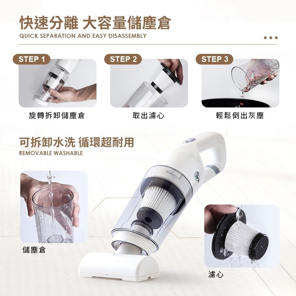 無線吸塵器 吸塵器 安檢合格 直立式 吸塵器 手持/直立吸塵器 無線手持吸塵器 車用吸塵器-細節圖6