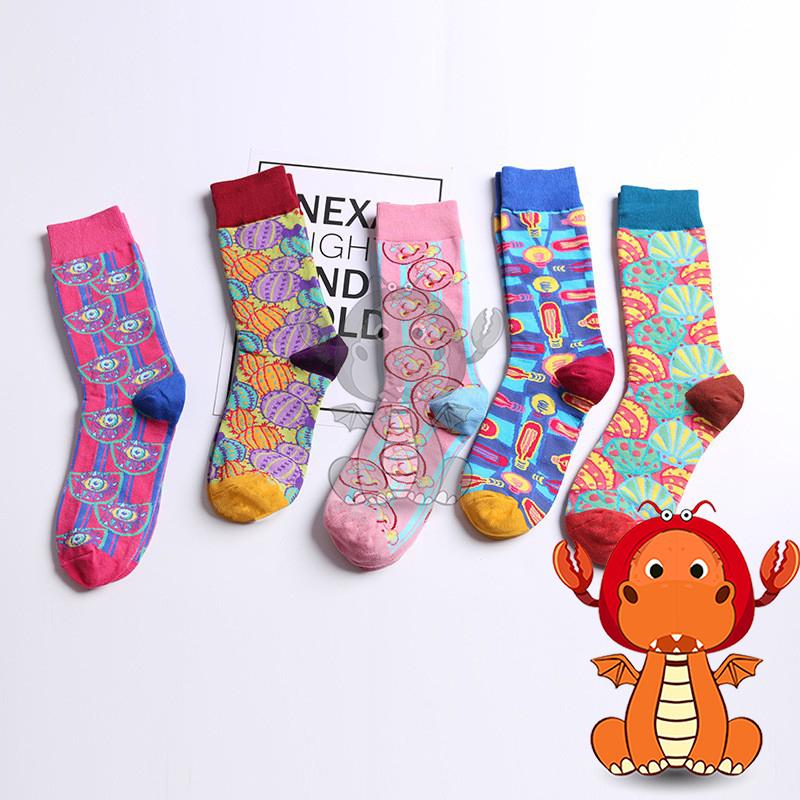 J227 秋季新品女襪子 潮牌襪子 男女中筒襪 高幫襪運動襪 嘻哈滑板襪街舞襪子 唯龍購物-細節圖7