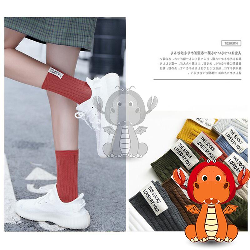 J141 夏季中筒襪 韓版襪子 學院風日系 純色女襪 潮襪 復古百搭襪子 堆堆襪 唯龍購物-細節圖5