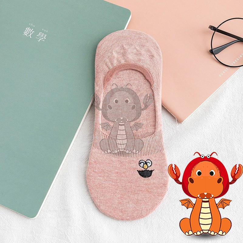 J381 襪子 隱形襪 夏季爆款襪子 全棉十色卡通隱形襪 女士百搭隱形襪 唯龍購物-細節圖2