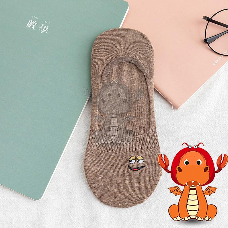 J381 襪子 隱形襪 夏季爆款襪子 全棉十色卡通隱形襪 女士百搭隱形襪 唯龍購物-細節圖4