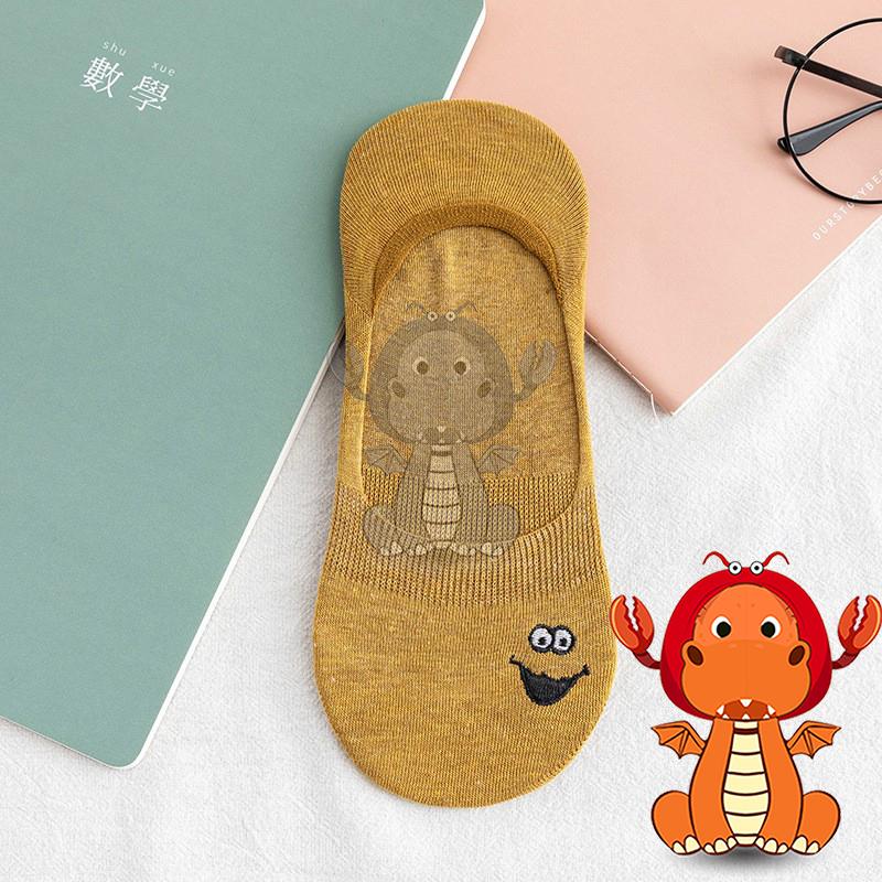 J381 襪子 隱形襪 夏季爆款襪子 全棉十色卡通隱形襪 女士百搭隱形襪 唯龍購物-細節圖5