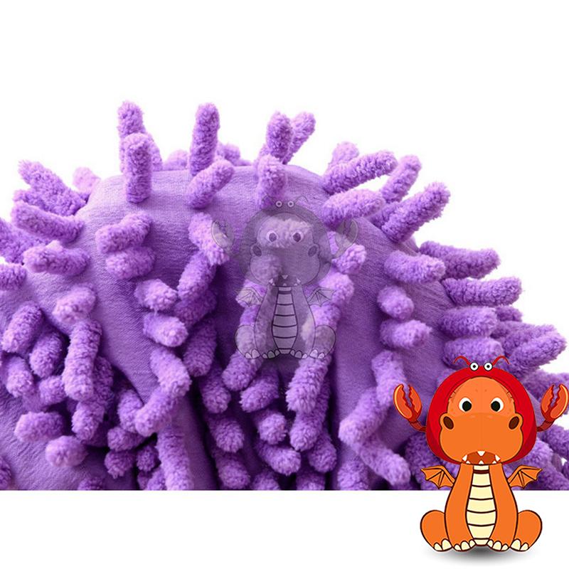 雪尼爾拖地鞋套 懶人拖地鞋套 鞋套 拖把頭 超細纖 超強吸水 可做擦地拖鞋 拖 懶人鞋拖 拖地 唯龍購物-細節圖4