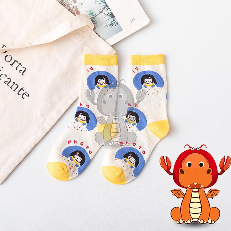 Z-032 新款襪子 個性襪子 動物卡通襪子 可愛襪子 長筒棉襪 創意女襪子 唯龍購物-細節圖7