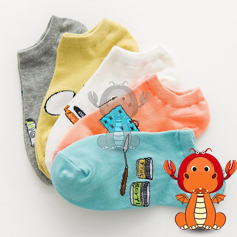 Z-019 春夏新款襪子 可愛日系襪子 卡通襪子 小圖案船襪 女士船襪 輕柔透氣薄款襪 透氣棉襪 唯龍購物-細節圖6