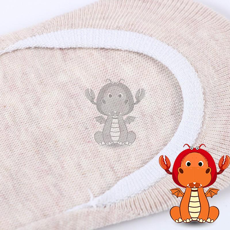 J427 新款襪子 女士全棉愛心隱形襪 淺口女襪矽膠短襪 船襪 唯龍購物-細節圖3