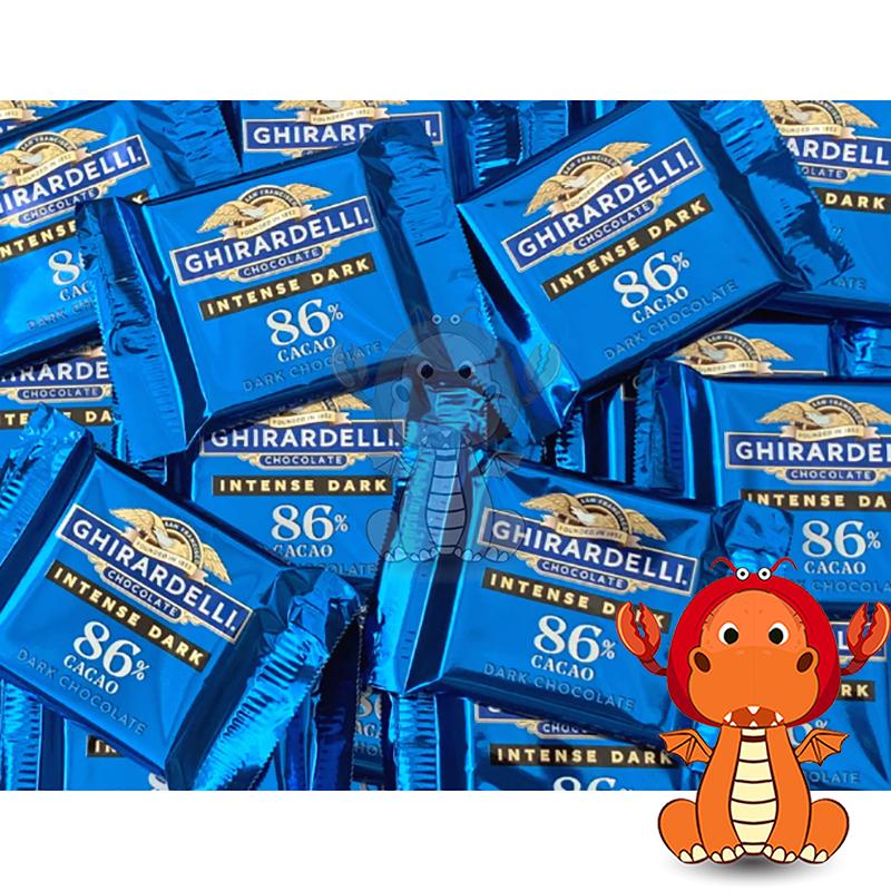 Ghirardelli 黑巧克力 綜合巧克力  整包 543.1克 黑巧克力 好事多巧克力 獨立包裝巧克力-細節圖2