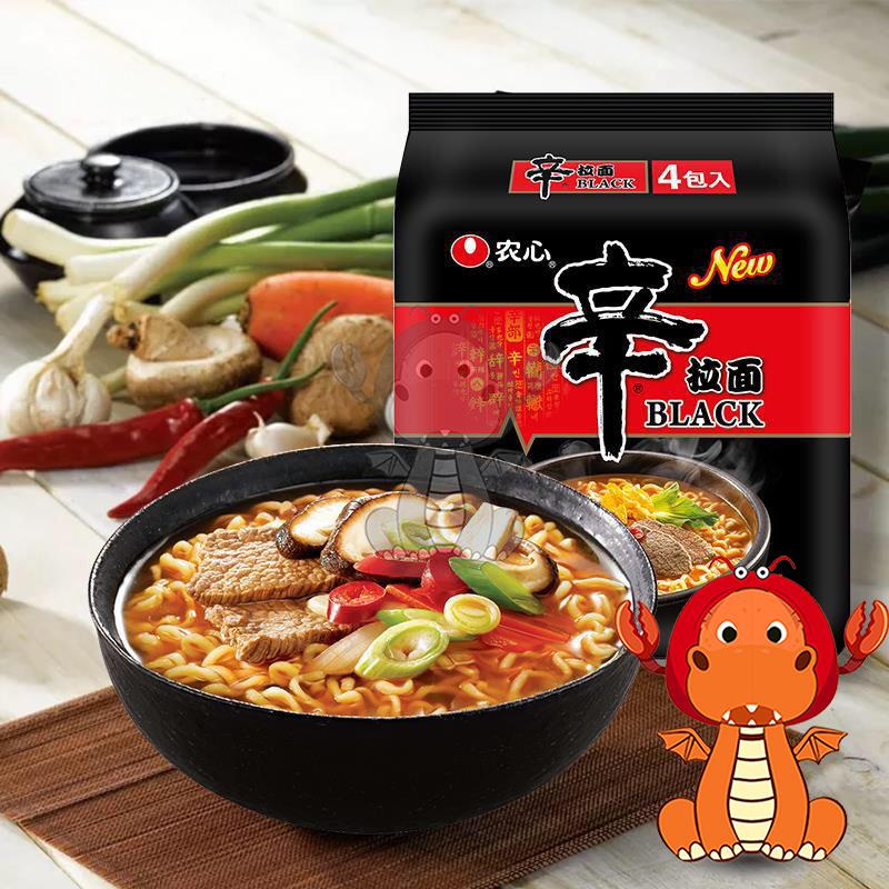 好市多 Costco代購 農心頂級辛拉麵 韓國泡麵 頂級黑辛拉麵 牛骨辛味 130g 唯龍購物-細節圖2