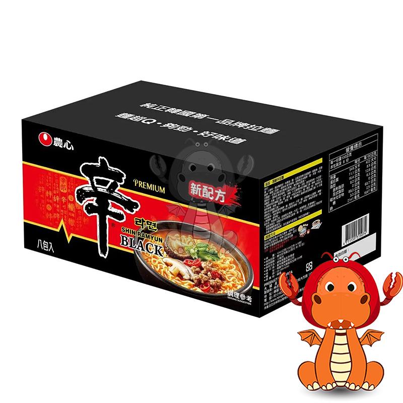 好市多 Costco代購 農心頂級辛拉麵 韓國泡麵 頂級黑辛拉麵 牛骨辛味 130g 唯龍購物-細節圖5