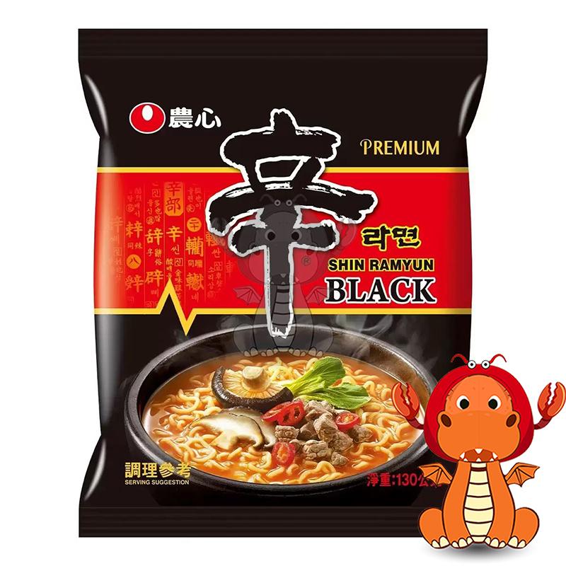 好市多 Costco代購 農心頂級辛拉麵 韓國泡麵 頂級黑辛拉麵 牛骨辛味 130g 唯龍購物-細節圖6