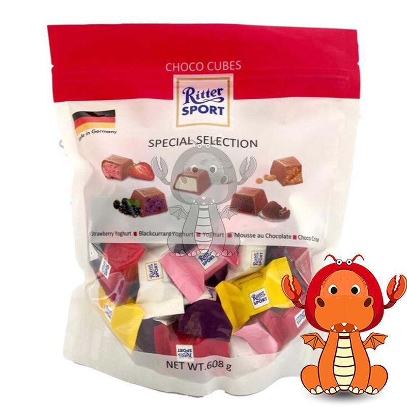 ritter sport mini 德國 整袋 力特律動迷你巧克力 特律動綜合迷你巧克 力特律動 唯龍購物-細節圖6