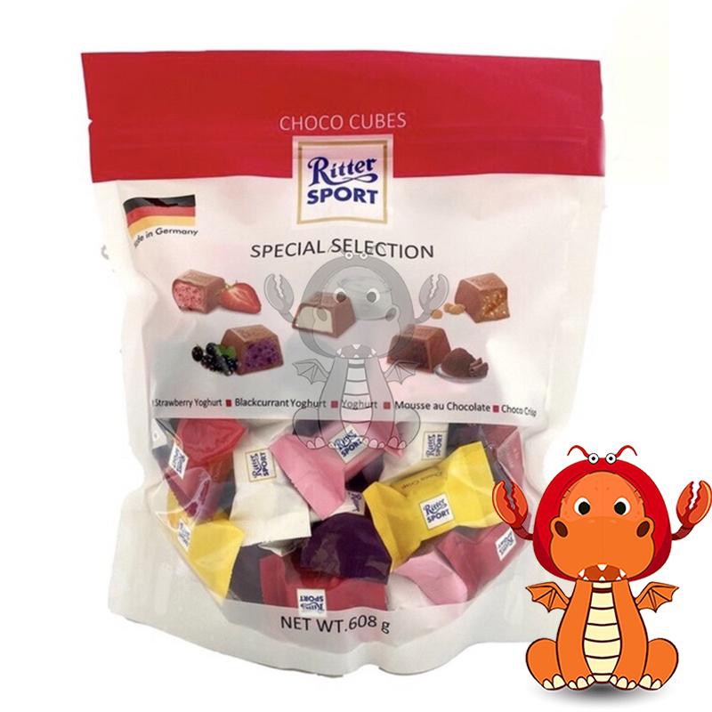 ritter sport mini 德國 整袋 力特律動迷你巧克力 特律動綜合迷你巧克 力特律動 唯龍購物-細節圖9