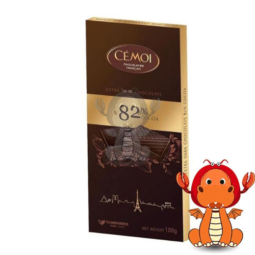 Cemoi 82%黑巧克力 100g 好市多黑巧克力 巧克力 dark chocolate cemoi黑巧克力 唯龍購物