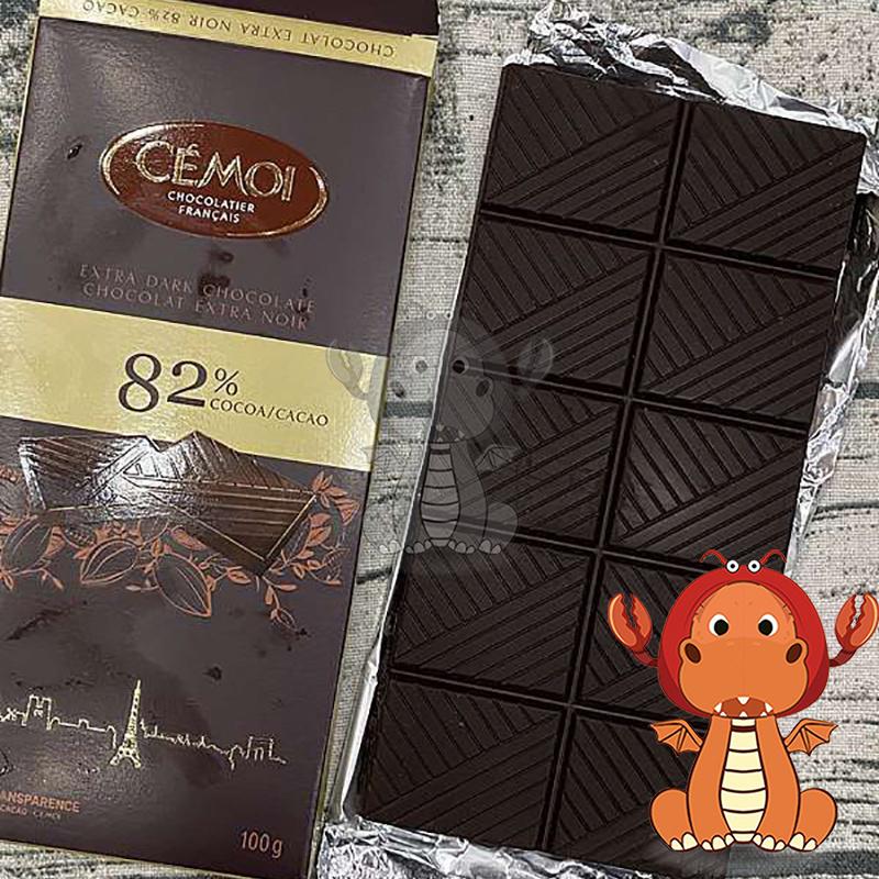Cemoi 82%黑巧克力 100g 好市多黑巧克力 巧克力 dark chocolate cemoi黑巧克力 唯龍購物-細節圖5
