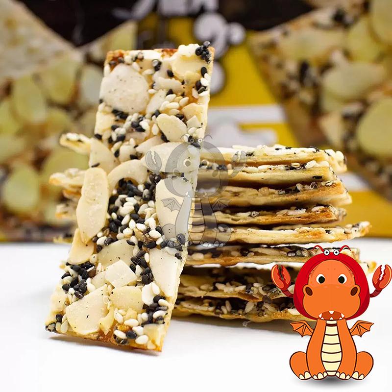 鱈魚杏仁脆片 大田海洋 120g X 4包 好市多 大田海洋鱈魚杏仁脆片 零食 餅乾 Costco 好市多代購 唯龍購物-細節圖2