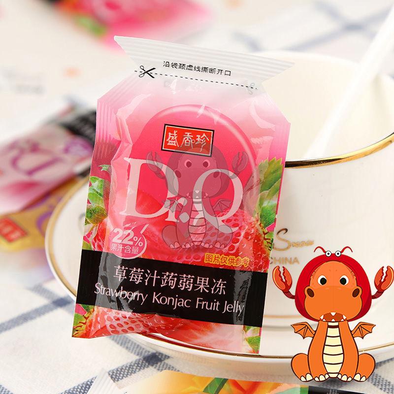 盛香珍 Dr.Q 葡萄草莓蒟蒻果凍 1.86公斤 Dr.Q Konjac Jelly 雙味蒟蒻 唯龍購物-細節圖6