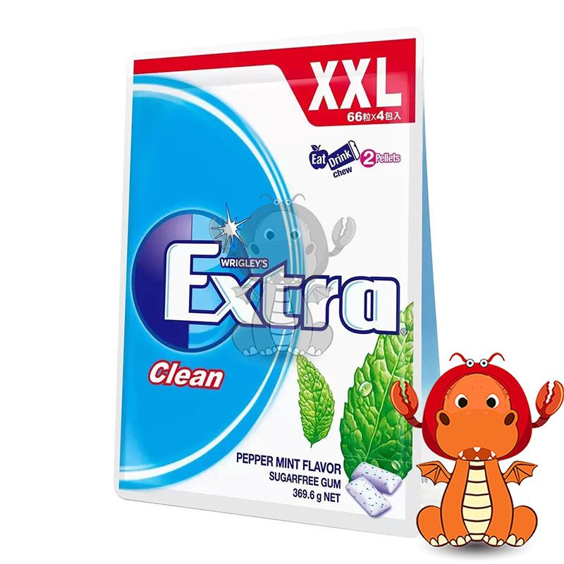 Extra 益齒達 Extra口香糖 92.4g 薄荷無糖口香糖 潔淨無糖口香糖 超值包 口香糖 唯龍購物-細節圖3