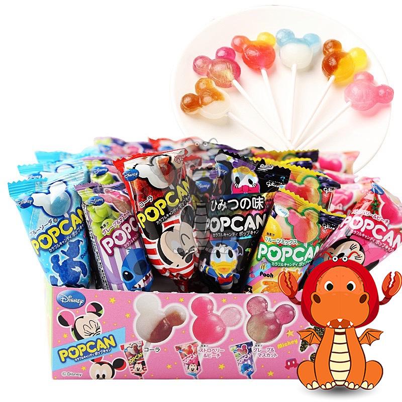 日本 固力果 Glico 迪士尼 棒棒糖 米奇棒棒糖 綜合 水果 飲料 果汁 水果口味棒棒糖-細節圖7