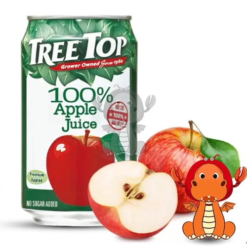 Tree top 樹頂 100%蘋果汁 樹頂蘋果汁 好事多飲料 蘋果飲料 罐裝飲料