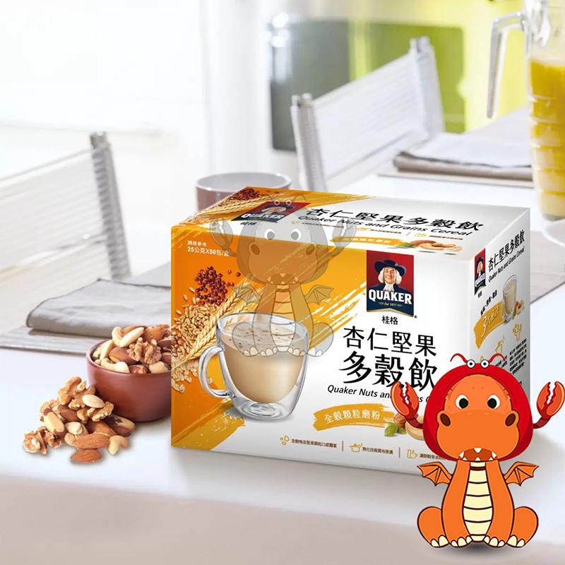 桂格 杏仁堅果多穀飲 25公克 X 50包 杏仁多穀飲 堅果多穀飲 桂格杏仁堅果多穀飲  好市多杏仁堅果多穀飲 唯龍購物-細節圖3