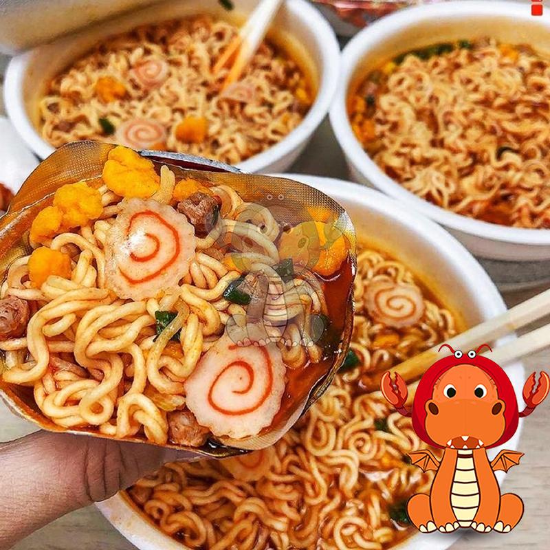 韓國 不倒翁 蔥燒牛肉碗麵 韓國泡麵 不倒翁泡麵 牛肉碗麵 牛肉麵 拉麵 泡麵 碗裝 唯龍購物-細節圖2