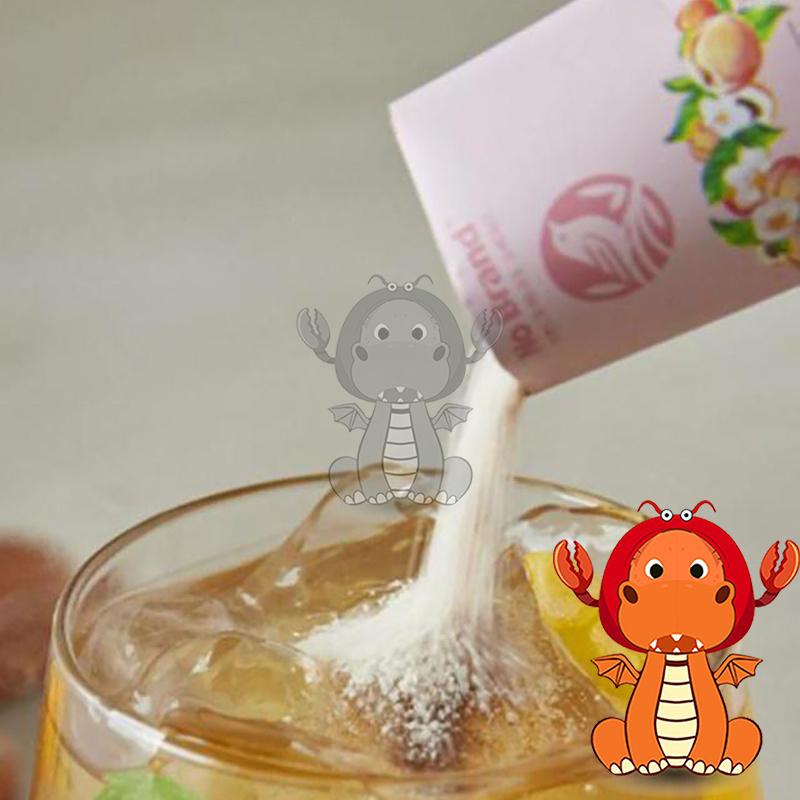 韓國 No brand 蜜桃茶 水果茶 檸檬茶 沖泡飲 檸檬紅茶 水蜜桃紅茶 下午茶 韓國飲料 唯龍購物-細節圖4