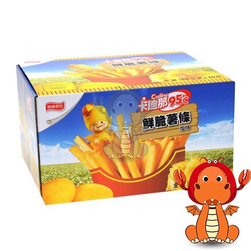 卡廸那 cadina 薯條餅乾 95℃ 60g 鮮脆薯條 單包 鹽味薯條 鮮脆薯條鹽味 薯條 唯龍購物-細節圖8