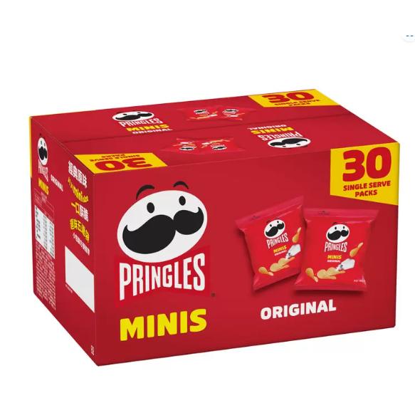 Pringles Minis 19公克 X 30入 品客洋芋片 MINIS 原味口味 洋芋片 好市多洋芋片 唯龍購物-細節圖3