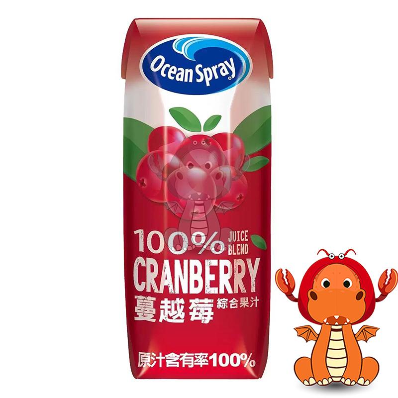 Ocean Spray 優鮮沛 100% 蔓越莓綜合果汁 250ml*18包 好市多代購 唯龍購物-細節圖3