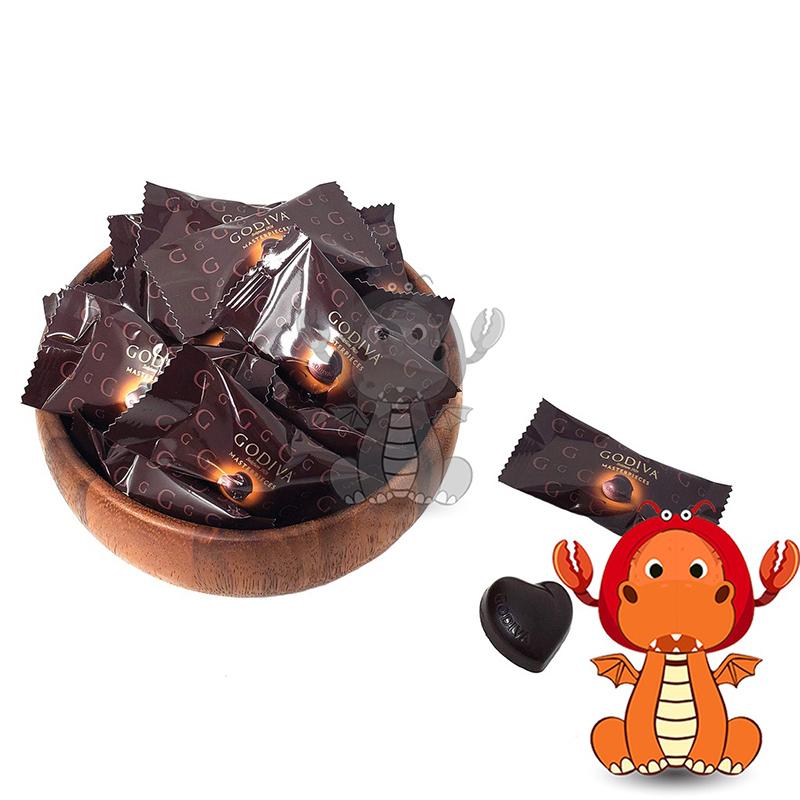 Godiva 土耳其 心型黑巧克力 黑巧克力 巧克力 godiva巧克力 牛奶巧克力 巧克力塊 唯龍購物-細節圖5