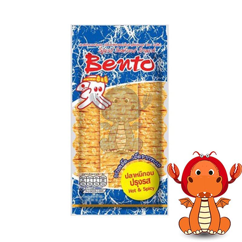 泰國 Bento 魷魚片 12入 超味魷魚片 泰國魷魚片 麻辣 魷魚 蒜辣 香辣 魷魚絲 點心-細節圖2