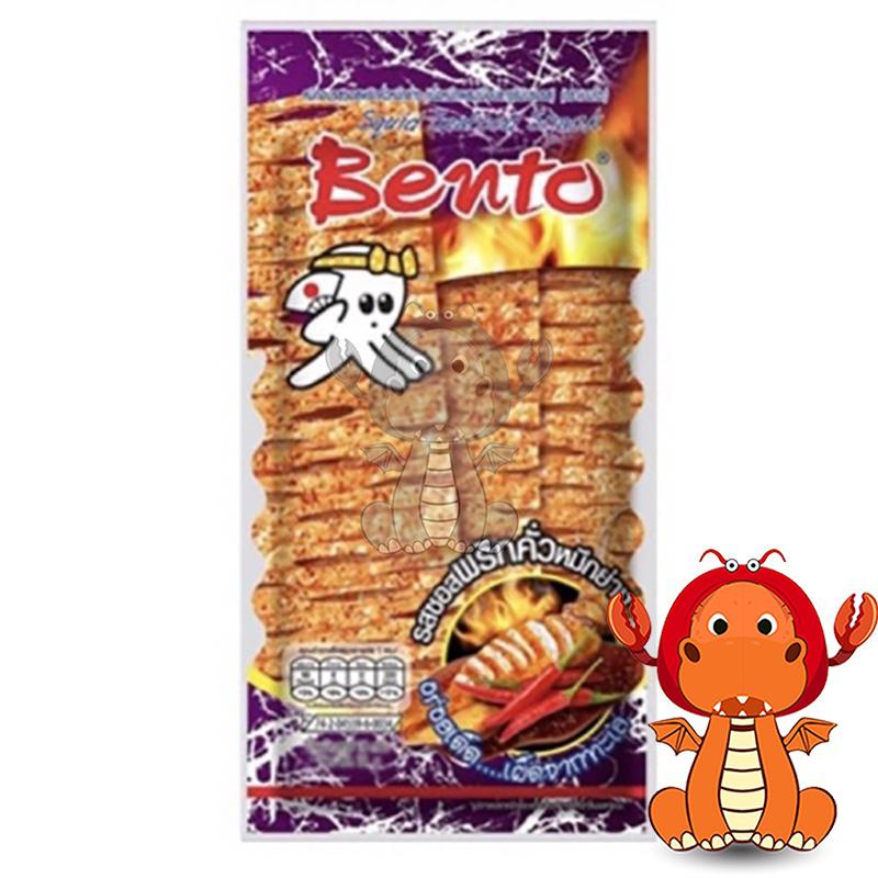 泰國 Bento 魷魚片 12入 超味魷魚片 泰國魷魚片 麻辣 魷魚 蒜辣 香辣 魷魚絲 點心-細節圖4