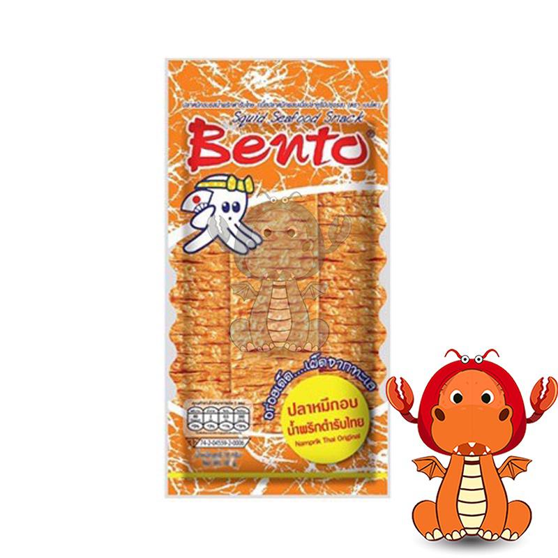 泰國 Bento 魷魚片 12入 超味魷魚片 泰國魷魚片 麻辣 魷魚 蒜辣 香辣 魷魚絲 點心-細節圖6