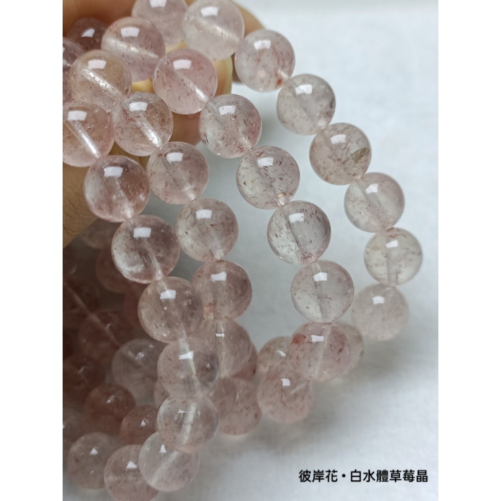 🎼白水體草莓晶🎶白水晶草莓晶🎵馬達加斯加星光草莓晶🎼-細節圖6